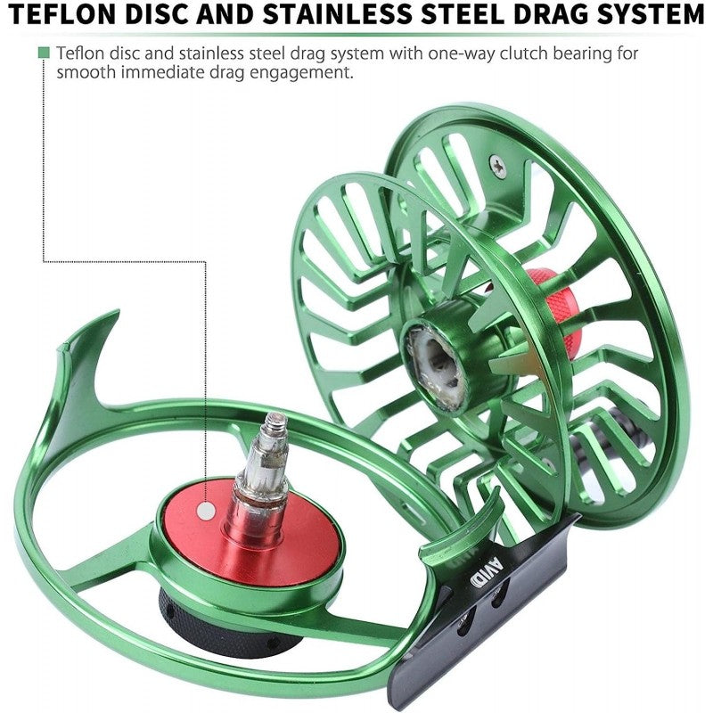 Premier Rod with AVID Reel Combo /Premium Fly Rod + AVID Fly Reel + Cordura Tube