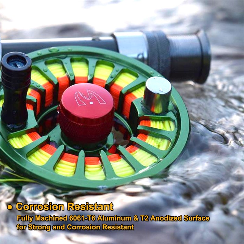 AVID Fly Reel / CNC Machined Aluminium Micro Adjusting Drag Fly Rel AVID
