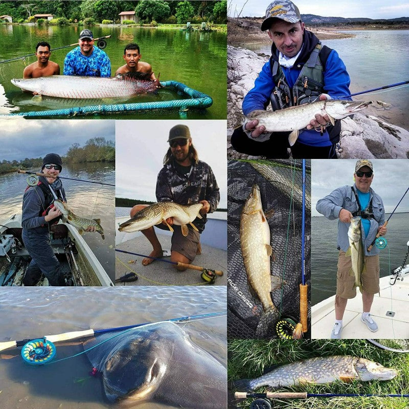 Fully Saltwater Safe Fly Fishing Outfits / Saltwater Predator Fly Rod + AVID Fly Reel Whole Combo