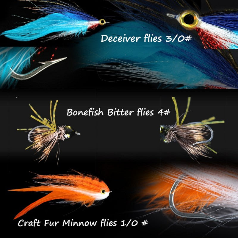 Fully Saltwater Safe Fly Fishing Outfits / Saltwater Predator Fly Rod + AVID Fly Reel Whole Combo