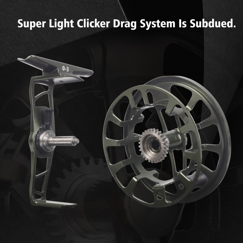 MINIMA Fly Reel / Clicker Drag System Fly Reel MINIMA