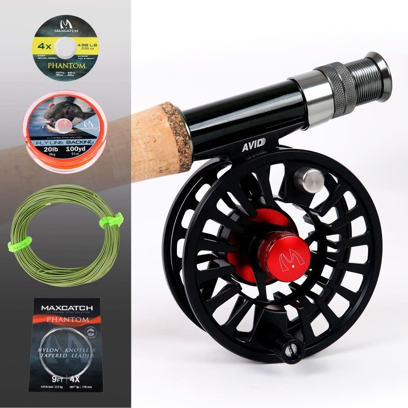 Premier Whole Combo Fly Fishing Outfit + Premium Fly Rod + ECO Fly