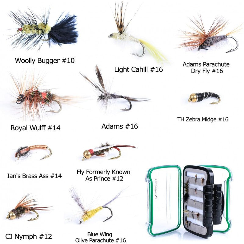 Premier Whole Combo Fly Fishing Outfit + Premium Fly Rod + ECO Fly