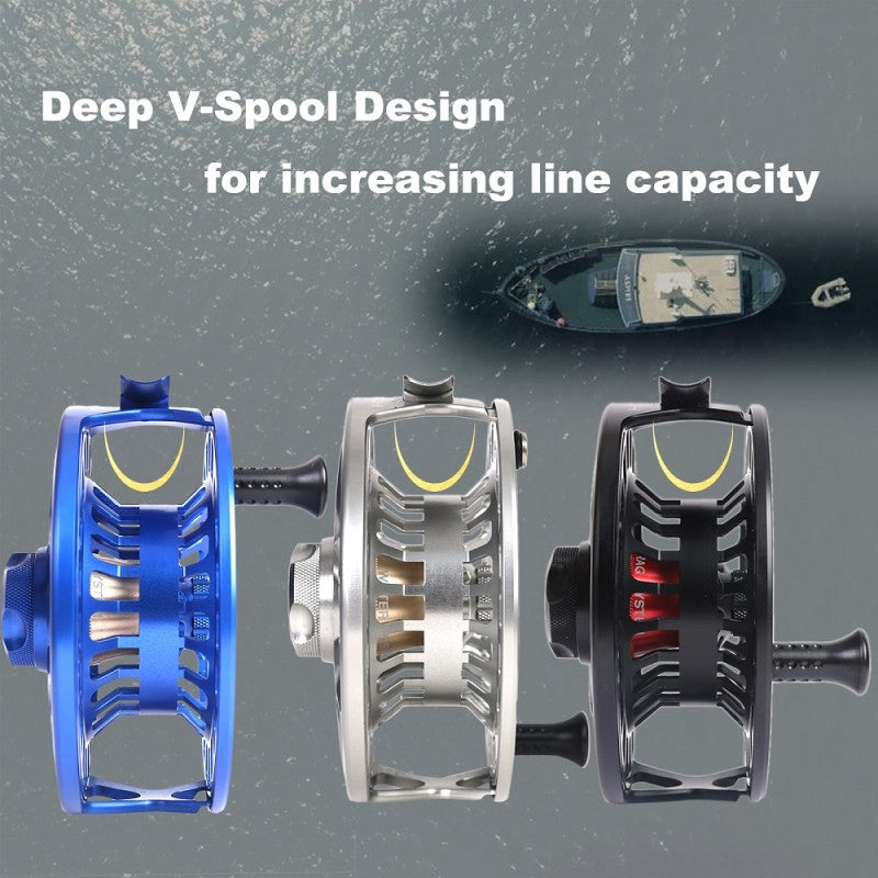 Sprint Heavy Duty Saltwater Fly Reel / Expert Fully 100% Waterproof Fly Reel SPRINT