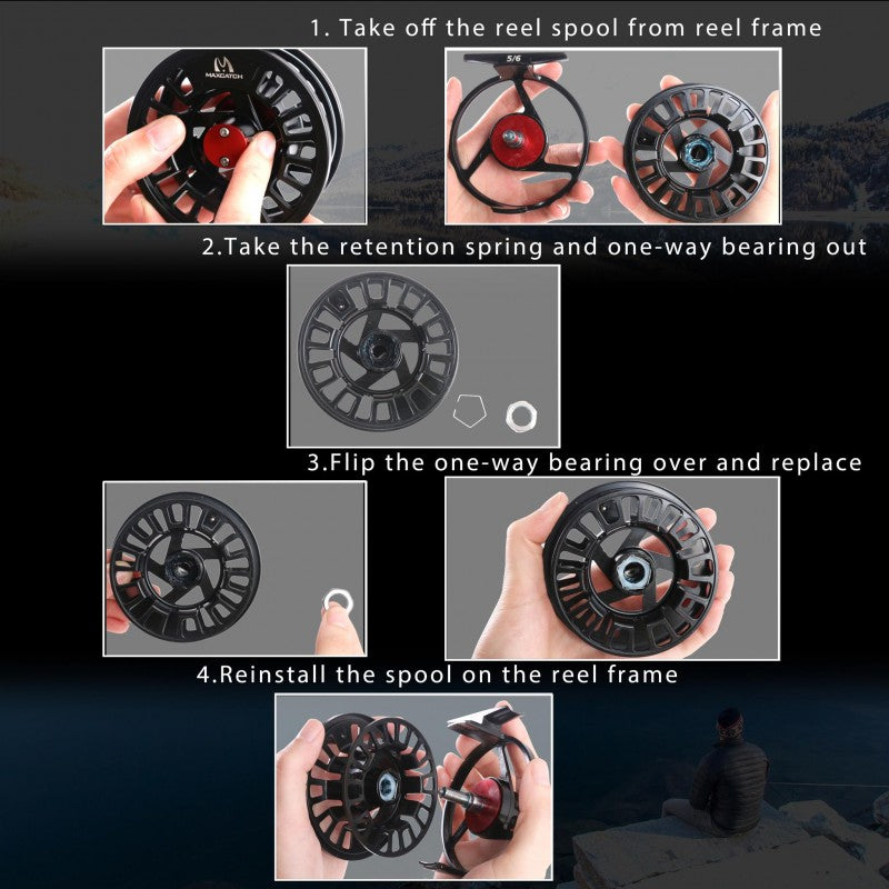 Tino Die-Casting Fly Reel