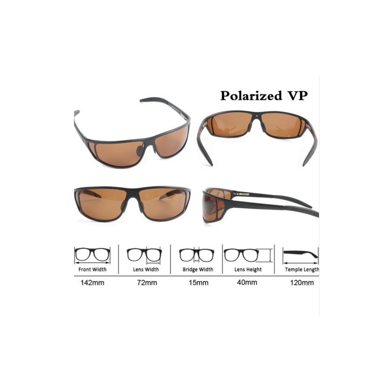 VP Polarized Titanium Sunglasses