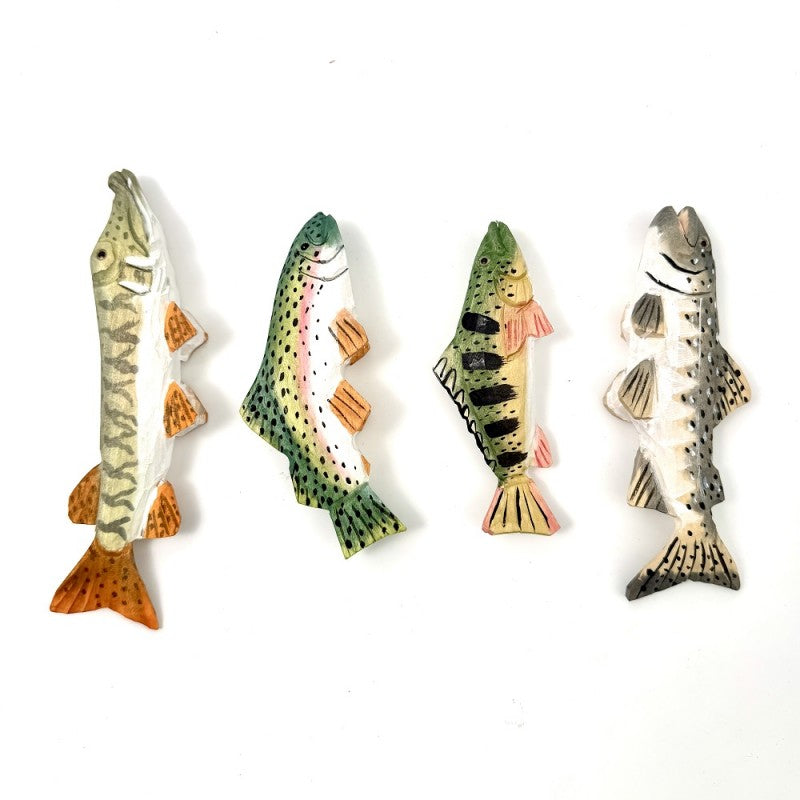 Crafted Basswood Fish