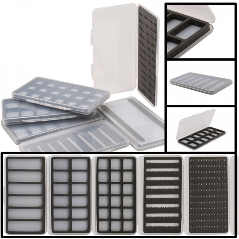 3pcs. Clear Slim Fly Box