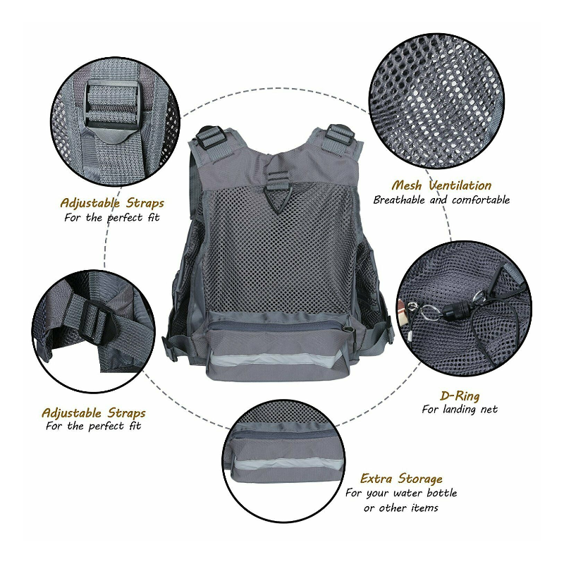 G-Mesh Fly Fishing Outdoor Vest