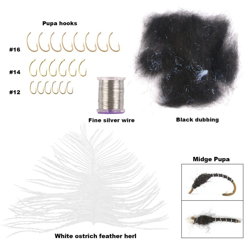 Fly Tying Materials Kit