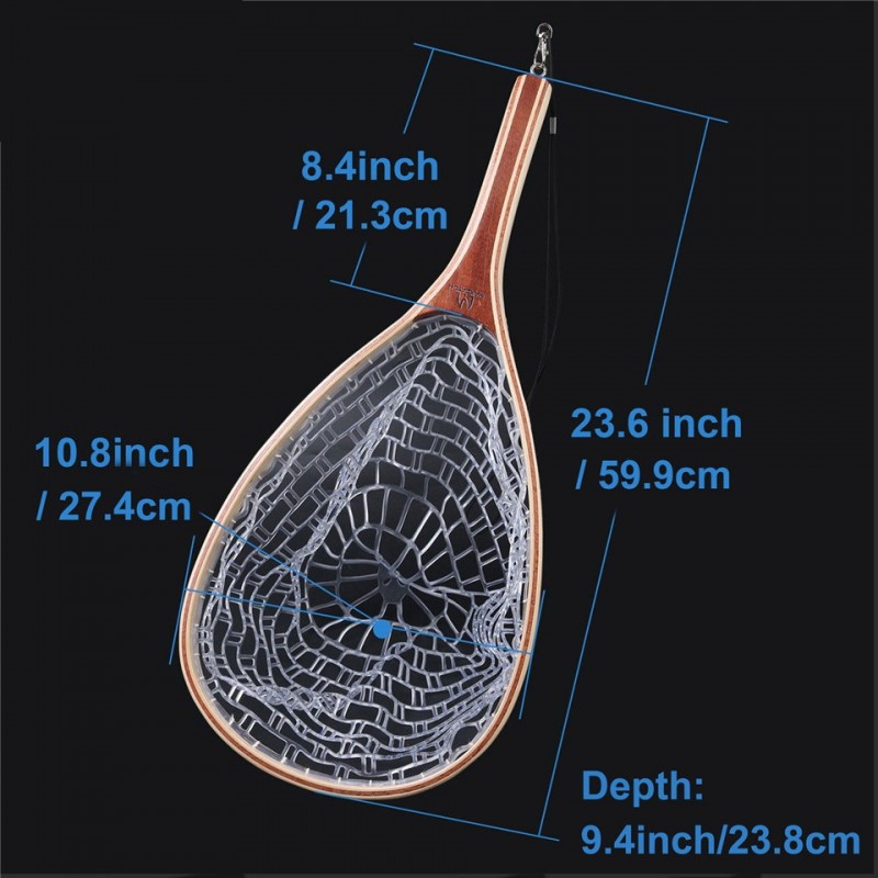 FL08 Wooden Landing Net