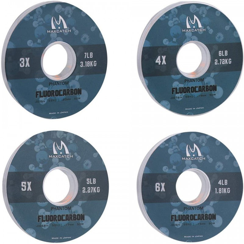 4 Spools Tippet Line Combo