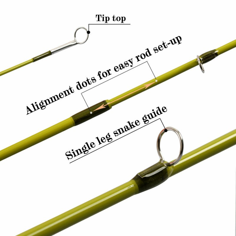 Practice Rod with Fly Line for New Starter