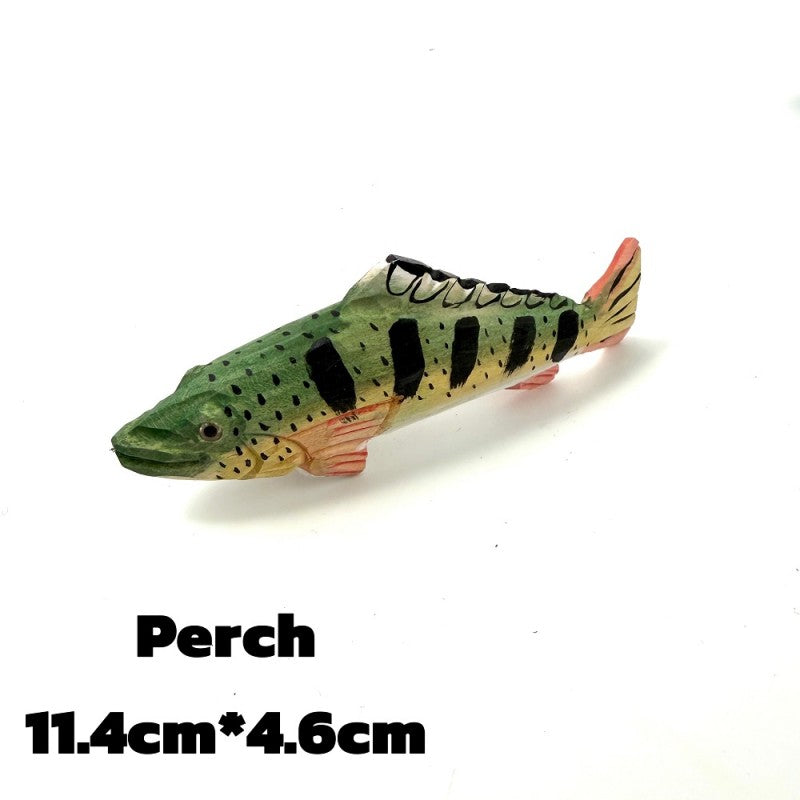Crafted Basswood Fish