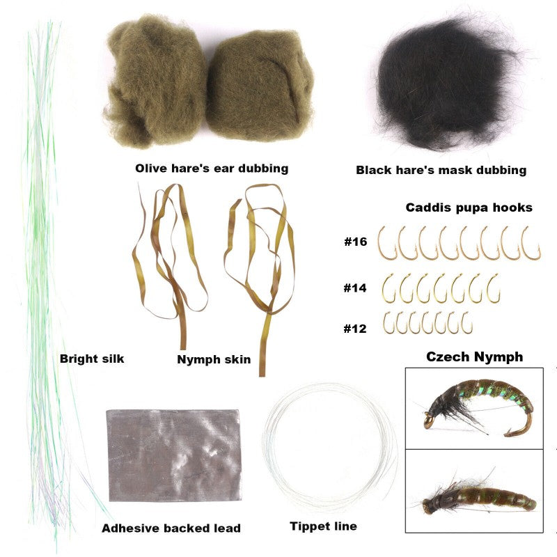 Fly Tying Materials Kit
