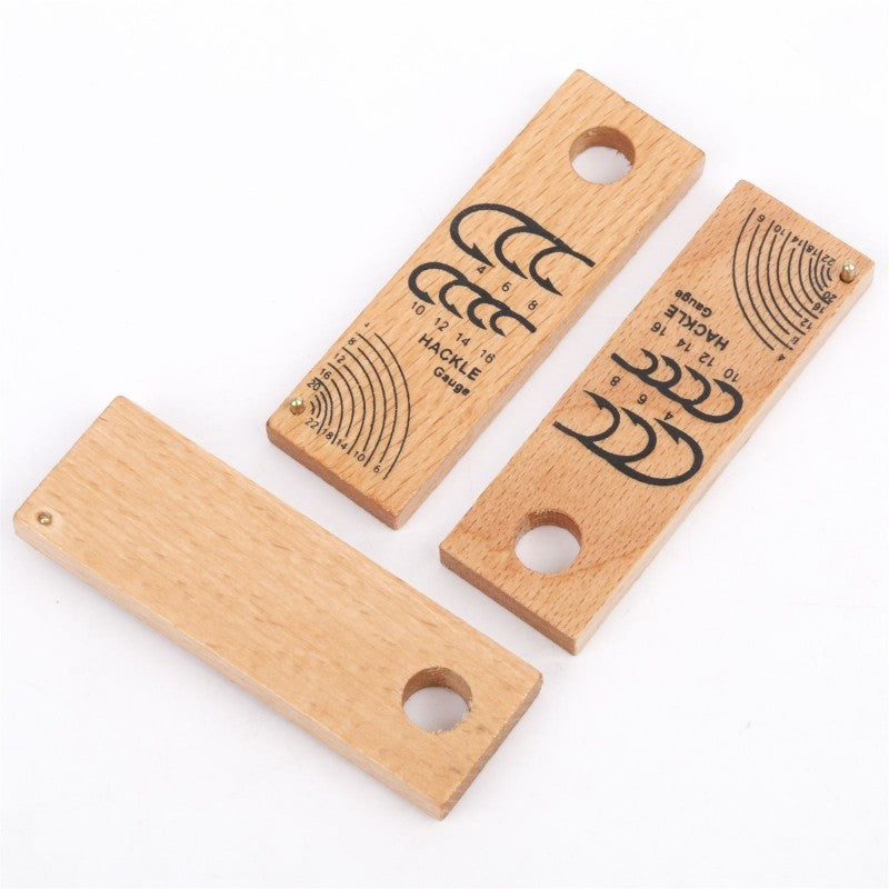 Hook Measure Hackle (3pcs)