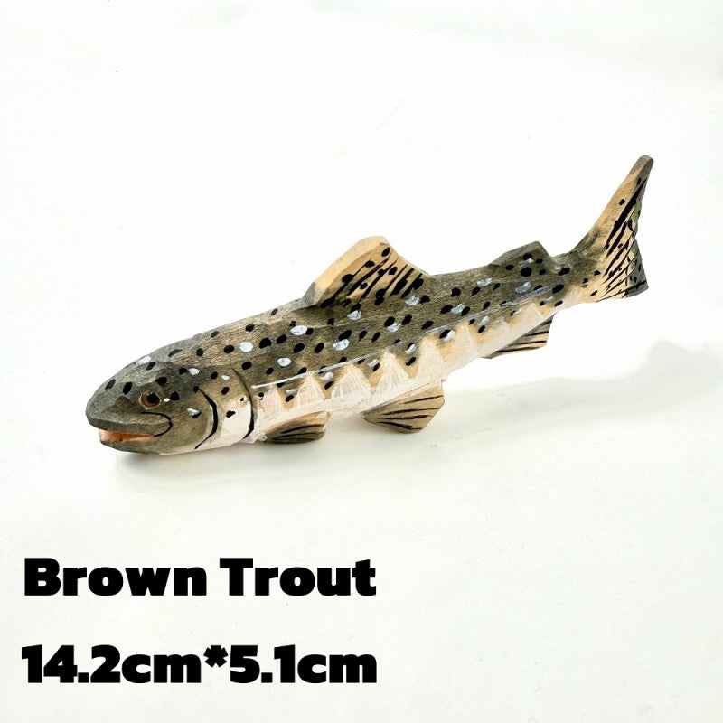 Crafted Basswood Fish