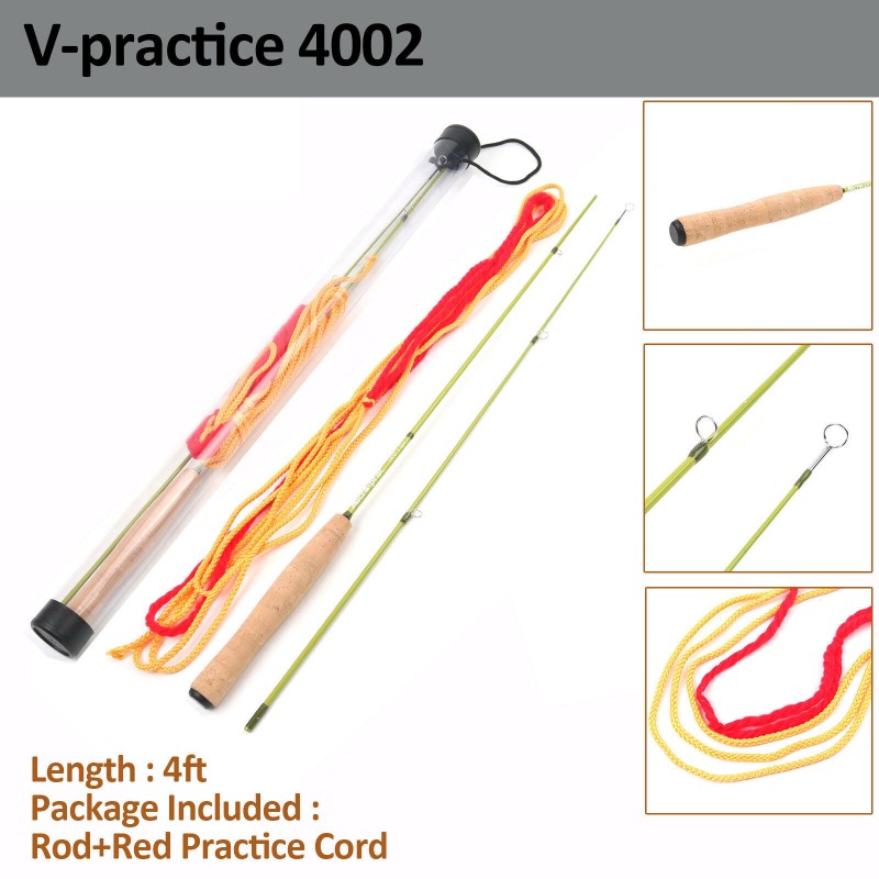 Practice Rod with Fly Line for New Starter