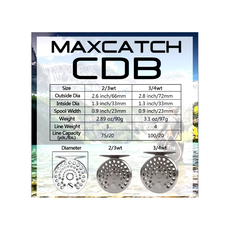 CDB Trout Fly Reel