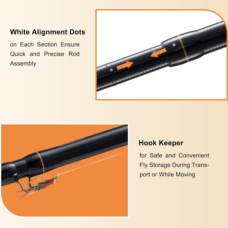 Carbon Handle Intouch Nymph Rod