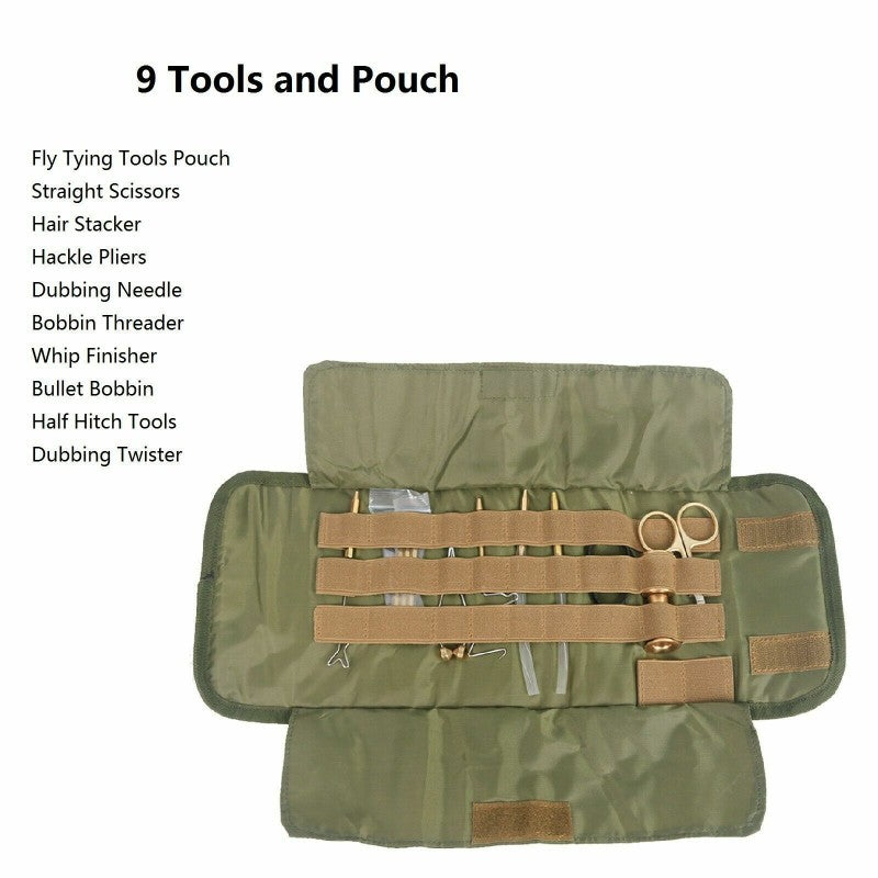 Fly Tying Tool with Pouch