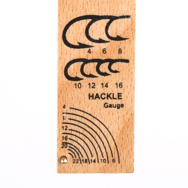 Hook Measure Hackle (3pcs)