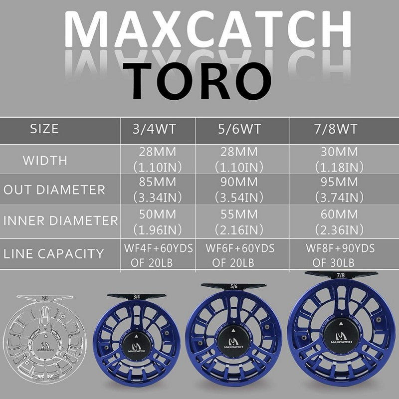 TORO Fly Fishing Reel