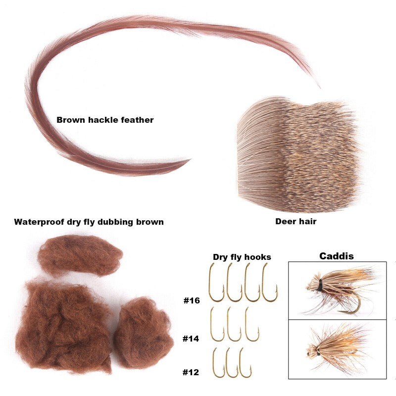 Fly Tying Materials Kit