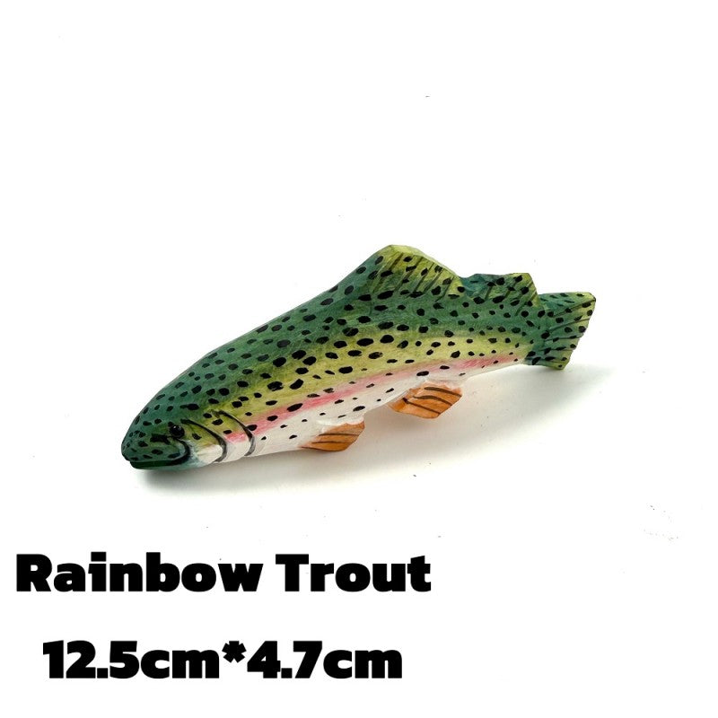 Crafted Basswood Fish