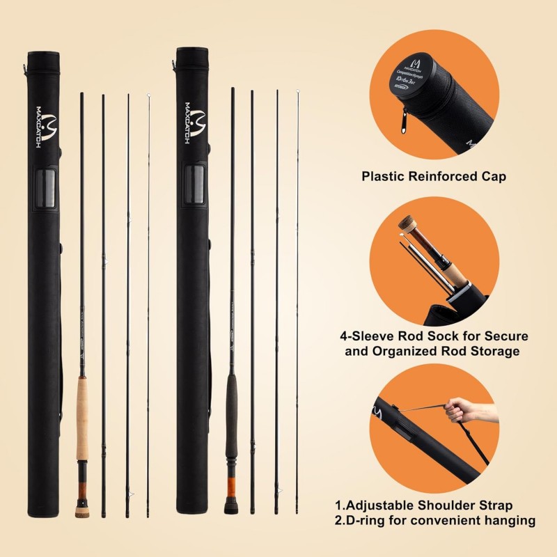 Carbon Handle Intouch Nymph Rod