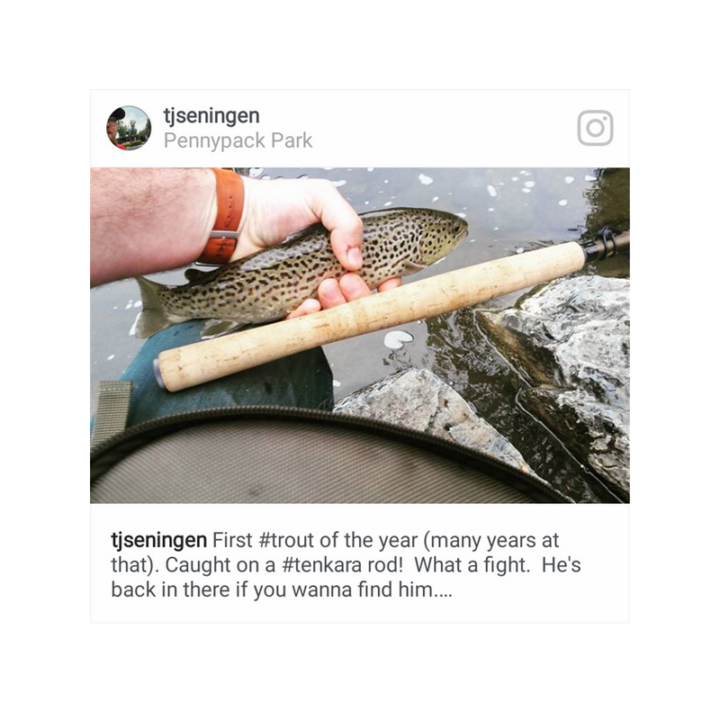 V-Tenkara Frosted Fly Rod