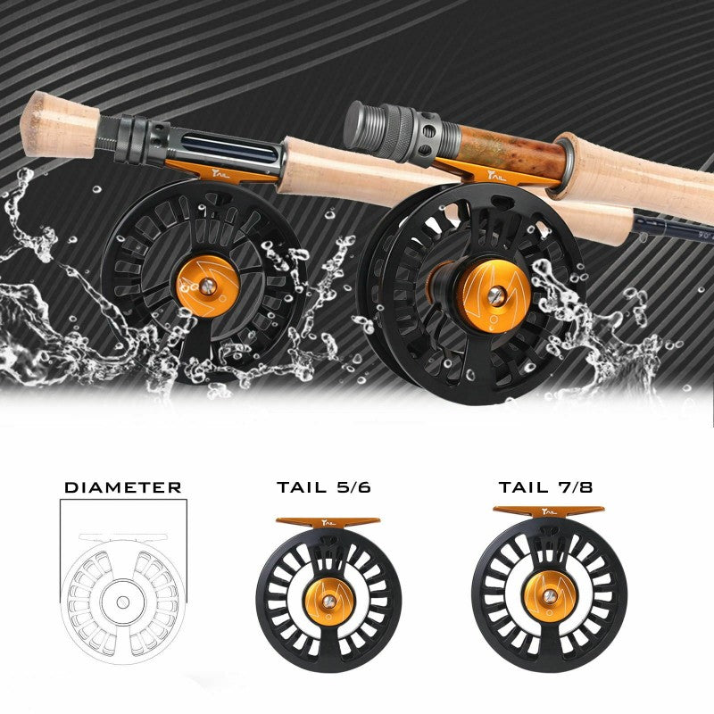 Tail Light Weight Fly Reel