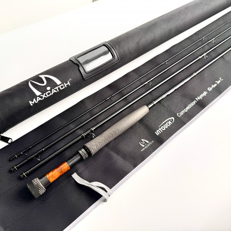 Carbon Handle Intouch Nymph Rod