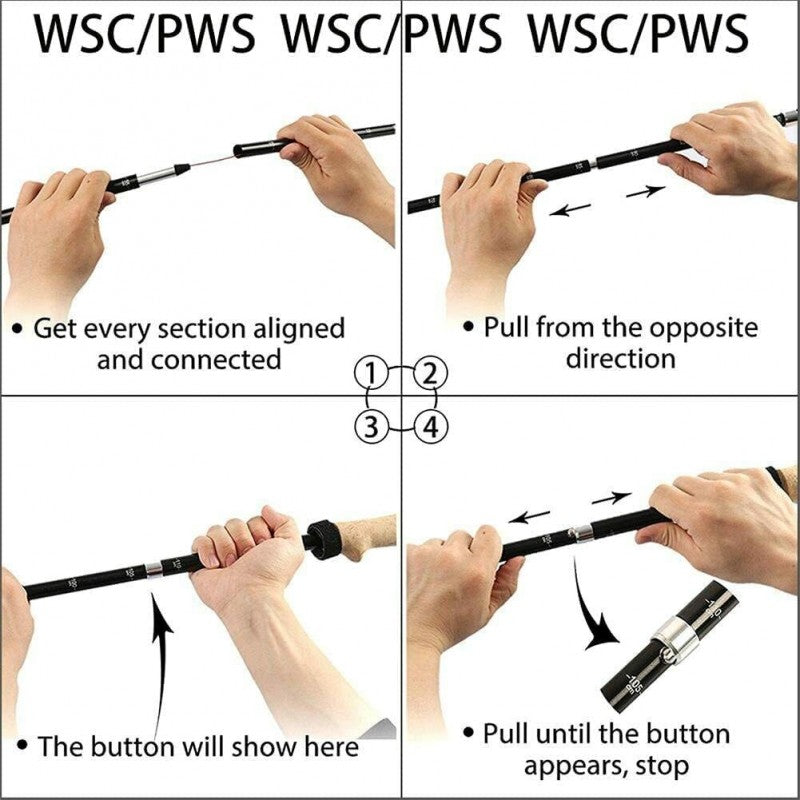 Aluminum Wading Staff