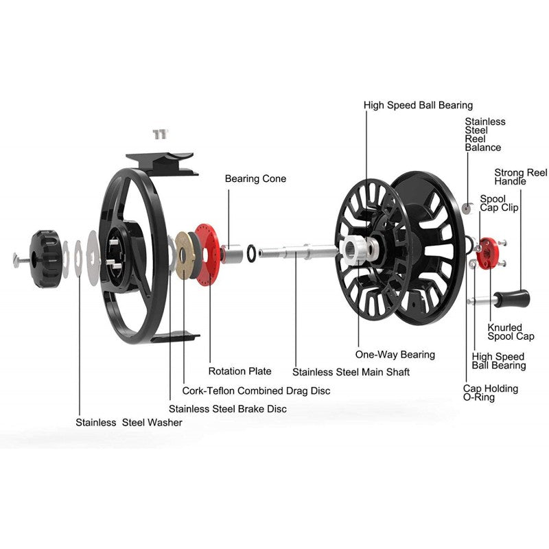 Tino Die-Casting Fly Reel