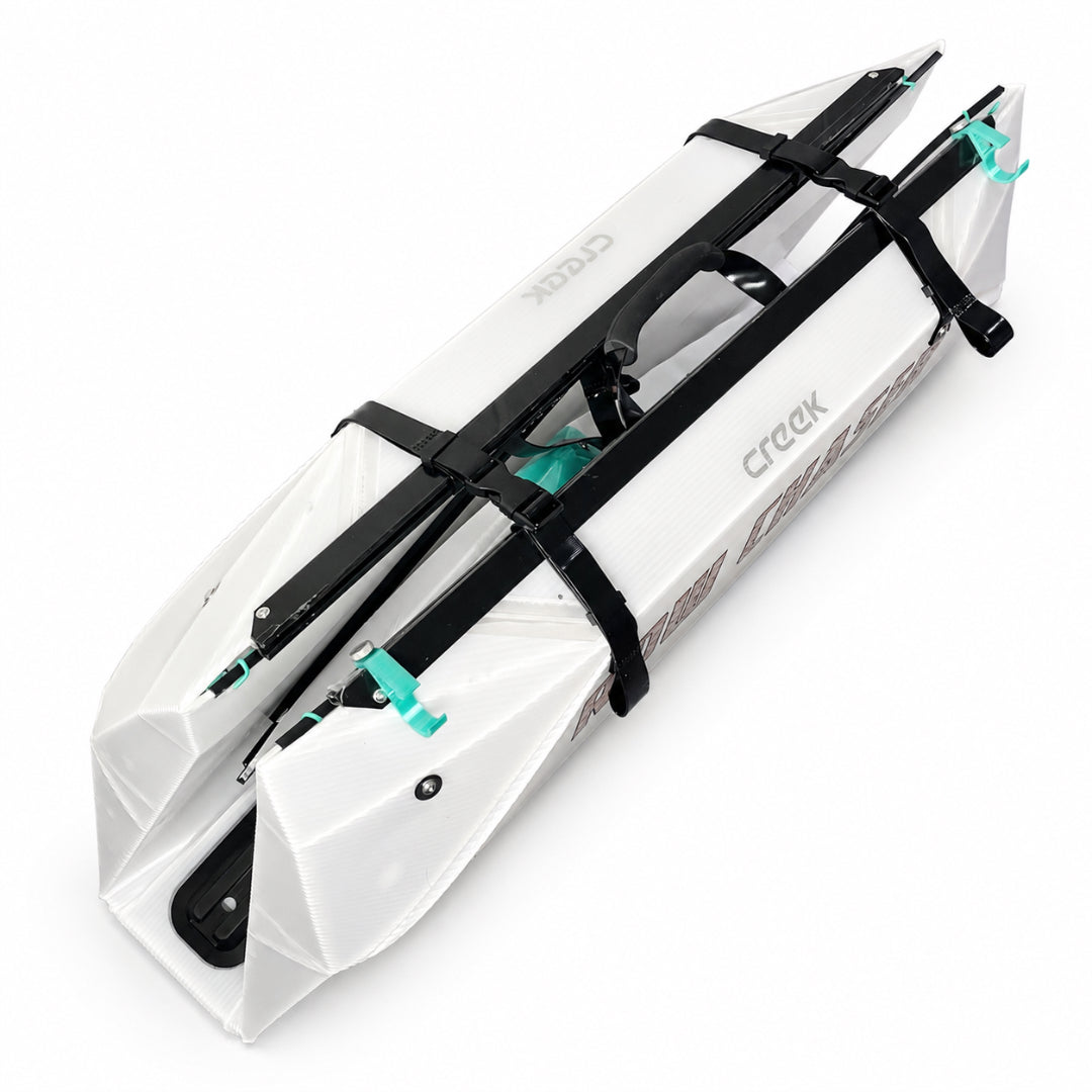 Row Chaser Creek Portable Ultralight Foldable Kayak | Non-Inflatable Canoe
