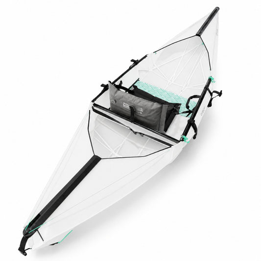 Row Chaser Creek Portable Ultralight Foldable Kayak | Non-Inflatable Canoe