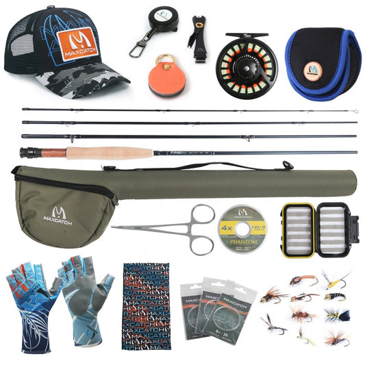 Amigo Fly Fishing Combo / Amigo Fly Rod + Tino Fly Reel Whole Combo