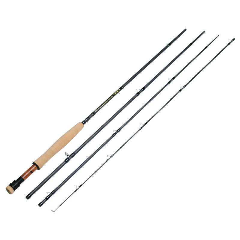 MaxCatch Apex Fly Rod | Trout Rod Hi-mod Carbon Fiber Half-well cork grip 4section