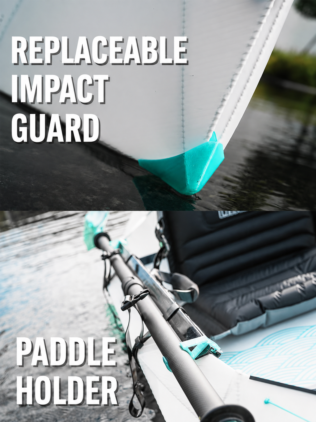 RowChaser Creek Portable Ultralight Foldable Kayak | Non-Inflatable Canoe