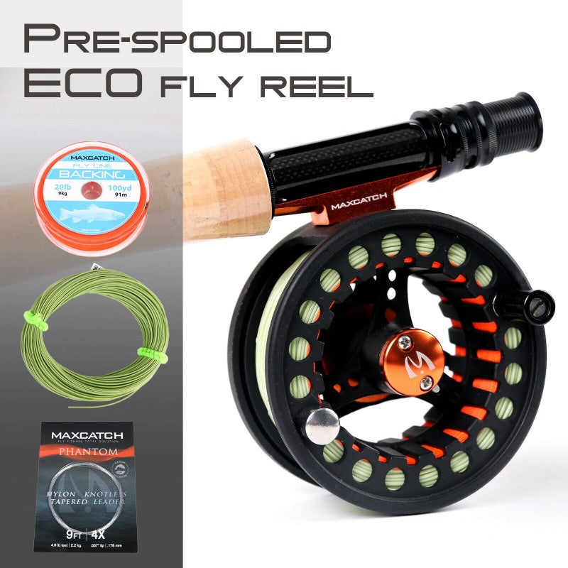 ECO Pre-spooled Reel / Die Casting Aluminium Fly Reel ECO