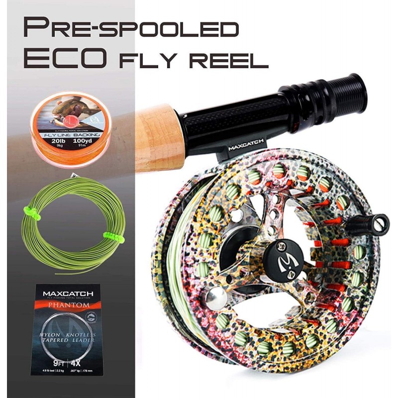ECO Pre-spooled Reel / Die Casting Aluminium Fly Reel ECO