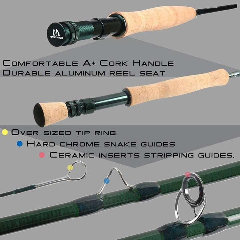 Extreme Tail or Tino Combo /  Extreme Fly Rod + Tino Fly Reel Whold Combo