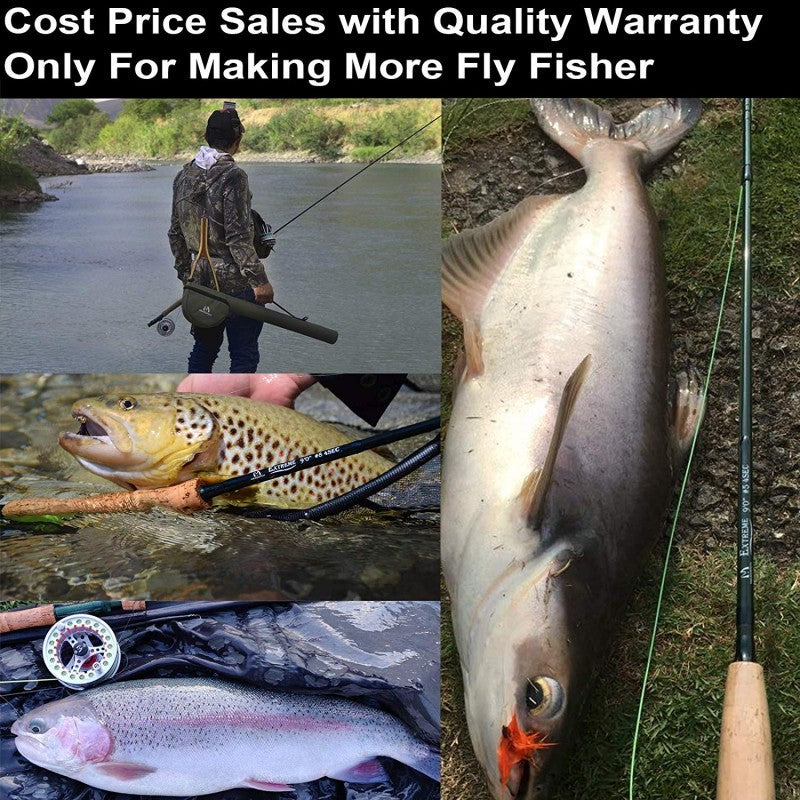 Extreme ECO Reel Combo /  Extreme Fly Rod + ECO Fly Reel Whole Combo