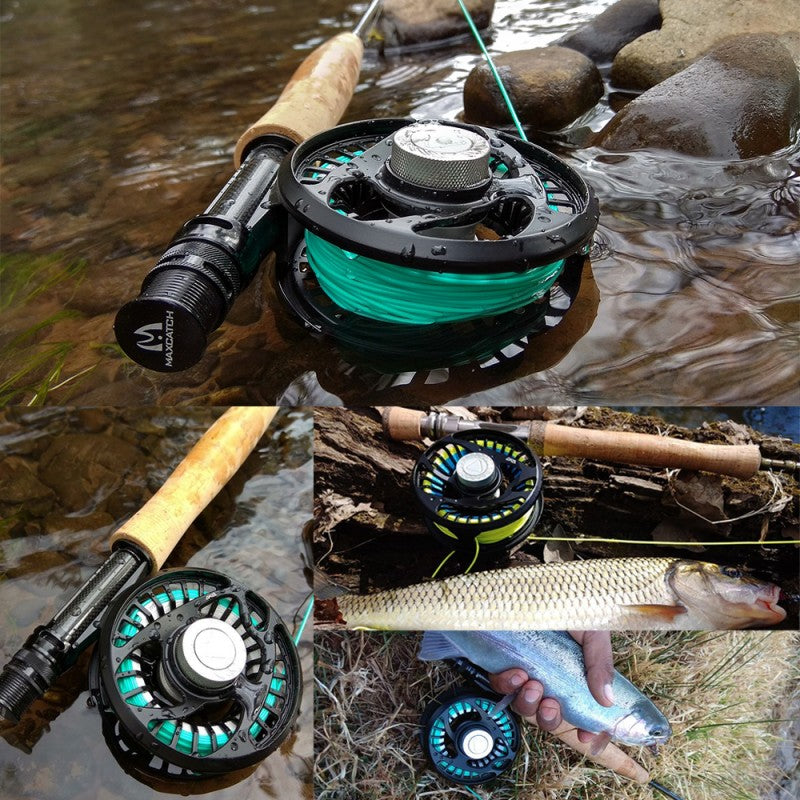 GAZE Waterproof Sealed Drag Fly Reel / Waterproof Sealed Drag Fly Reel GAZE