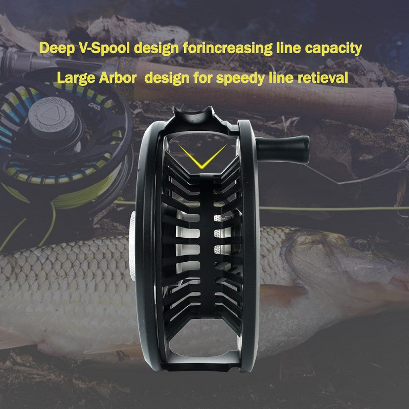 GAZE Waterproof Sealed Drag Fly Reel / Waterproof Sealed Drag Fly Reel GAZE