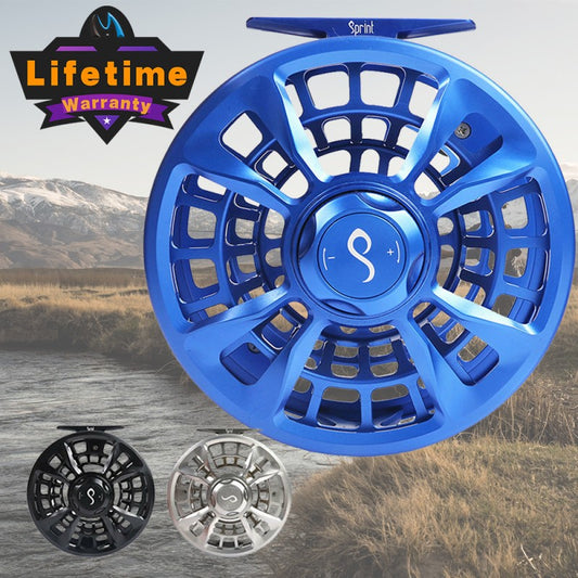 Sprint Heavy Duty Saltwater Fly Reel / Expert Fully 100% Waterproof Fly Reel SPRINT